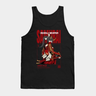 Deadly weapon samurai woman Tank Top